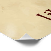 Weihnachten Snowman Just Chill Quote Spaß Wasserfa Poster (Ecke)