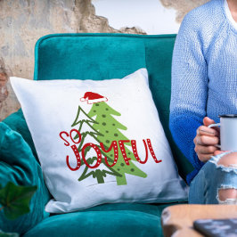 Weihnachten So fröhlich Moderne Niedliche Whimsikb Kissen