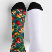 Weihnachten Socken (Oben)