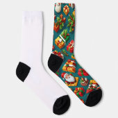 Weihnachten Socken (Rechts)
