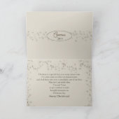 WEIHNACHTEN - Sohn u. Familie - SCHÖN EINZIGARTIG (Innenseite)