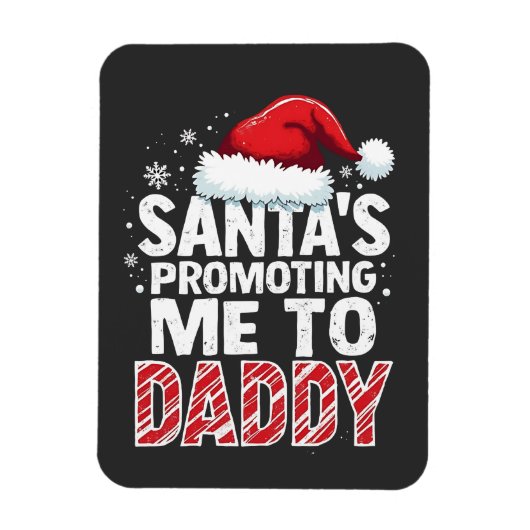 Weihnachten soll mich zu Weihnachten befördern Magnet (Vertikal)