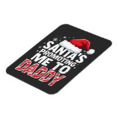 Weihnachten soll mich zu Weihnachten befördern Magnet (Linke Seite)