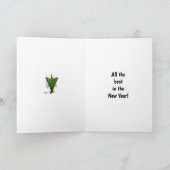 Weihnachten Spaß Grußkarte "Spectickles" (Innenseite)