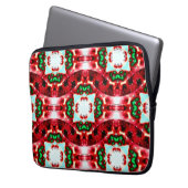 Weihnachten Spaß..... Laptopschutzhülle (Vorderseite Links)