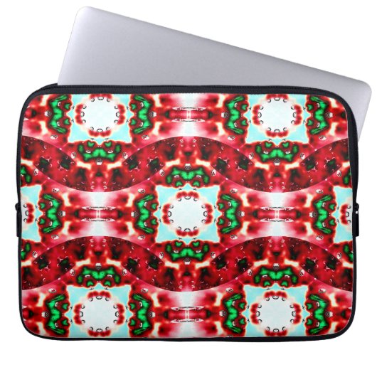 Weihnachten Spaß..... Laptopschutzhülle (Vorderseite)