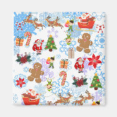 Weihnachten Spaß Magnet (Vorne)