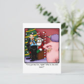 Weihnachten Spaß Postcard Spectickles (Stehend Vorderseite)