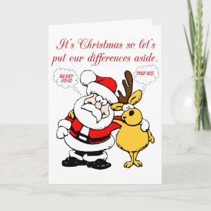 Weihnachten Spaß: Stopp Fighting & Reconcile Funny