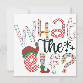 Weihnachten Spaß: Was für ein Elf? (Vorderseite)