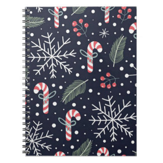 Weihnachten Spiral Foto Notebook Notizblock
