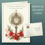 Weihnachten Spiritueller Bouquet katholischer Prie<br><div class="desc">Ehre und segne deinen Priester dieses Weihnachtsfest mit einem herzlichen Ausdruck der Dankbarkeit durch unsere Personalisierte Spirituelle Bouquet Weihnachtskarte. Diese einzigartige Karte erlaubt Ihnen, ein spirituelles Bouquet von Gebeten, Hingabe und Opfer zu bieten, die Ihrem Priester gewidmet sind, und macht es zu einem bedeutsamen und wertvollen Geschenk. In einem goldenen...</div>