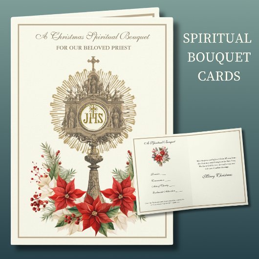 Weihnachten Spiritueller Bouquet katholischer Prie