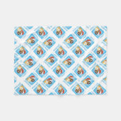 Weihnachten St. Bernard Fleece Blanket (Vorderseite (Horizontal))