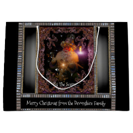 Weihnachten St. Nicholas Viktorianisch Weihnachten Große Geschenktüte