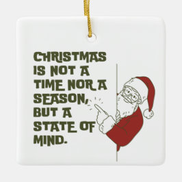 Weihnachten Staat Keramikornament