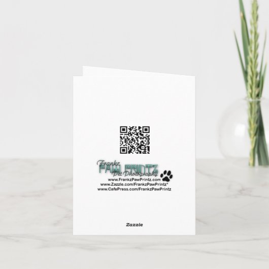 Weihnachten - Standard Poodle - Bronco (Rückseite)