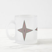 Weihnachten Star Mattglastasse (Links)