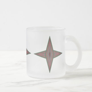 Weihnachten Star Mattglastasse