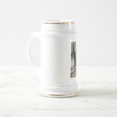 Weihnachten Stein Bierglas (Vorderseite Links)