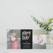 Weihnachten - Stille Nacht - 3 Foto Collage (Stehend Vorderseite)