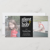 Weihnachten - Stille Nacht - 3 Foto Collage (Vorderseite)