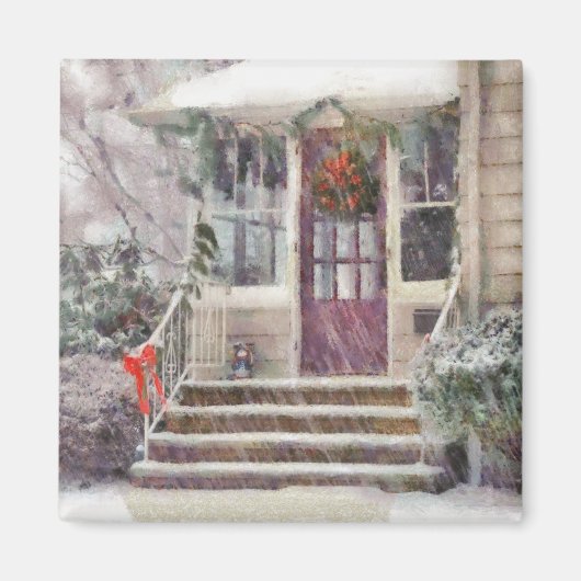 Weihnachten - Stille Tage Magnet (Vorne)