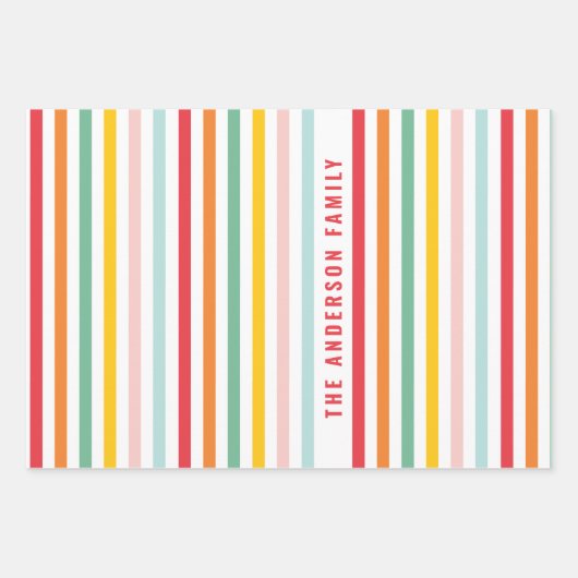 Weihnachten strahlend fröhlich und modern grün Url Geschenkpapier Set (Vorderseite 2)