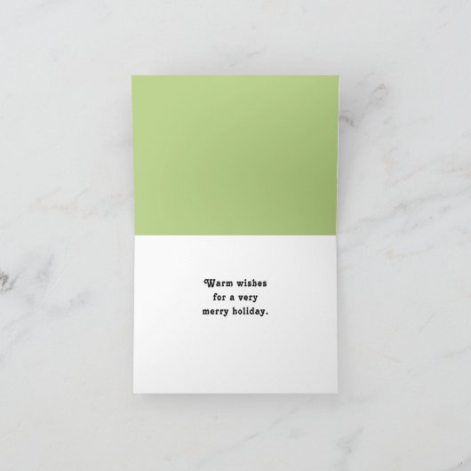 Weihnachten streichen (Innenseite)