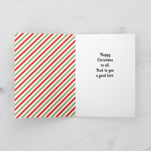 Weihnachten streichen (Innenseite)