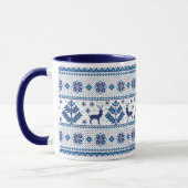 Weihnachten Strick Tasse aussehen (Links)