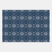 Weihnachten Strick Weihnachten Geschenkpapier Set (Vorderseite)