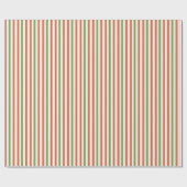 Weihnachten Stripes Packpapier (Flach)