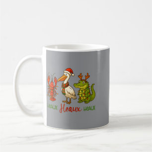 Weihnachten Südlicher Crawfish Pelikan Alligator Kaffeetasse