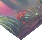 Weihnachten Südwest Saguaro Kaktus selbst adressie Tischdecke (Schrägansicht)