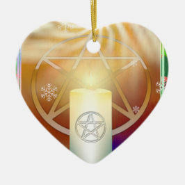 Weihnachten Sun Keramik Ornament