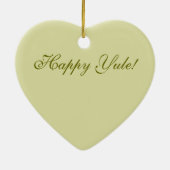 Weihnachten Sun Keramik Ornament (Hinten)