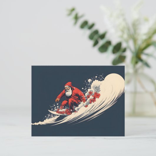 Weihnachten surfen Weihnachten (Stehend Vorderseite)
