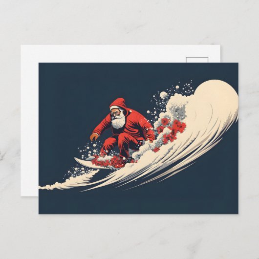 Weihnachten surfen Weihnachten (Vorne/Hinten)