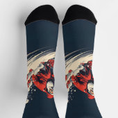 Weihnachten surfen Weihnachten Socken (Oben)
