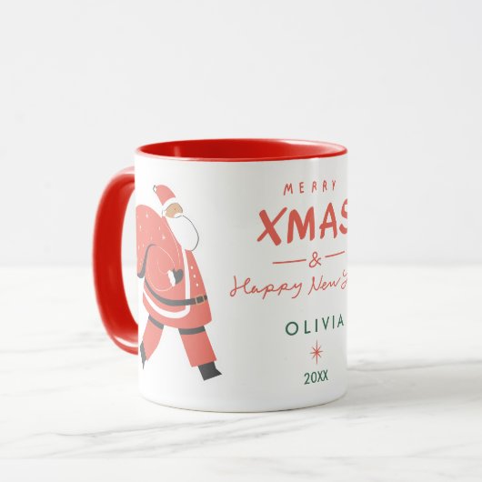 Weihnachten Süß Tasse (Vorderseite Links)