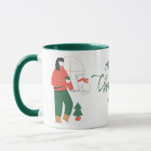 Weihnachten Süß Tasse (Links)