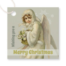 Weihnachten Süß Viktorianischer Winterengel CC1189