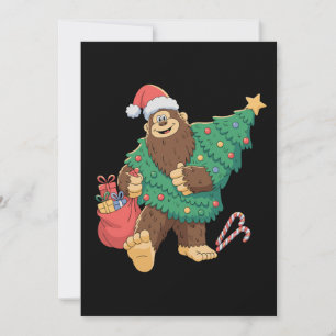 Weihnachten Süßer Bigfoot Sasquatch Weihnachtsbaum