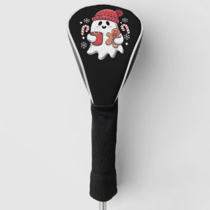 Weihnachten Süßer Geist Eiskaffee Retro Xmas Kaffe Golf Headcover