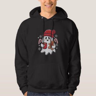 Weihnachten Süßer Geist Eiskaffee Retro Xmas Kaffe Hoodie