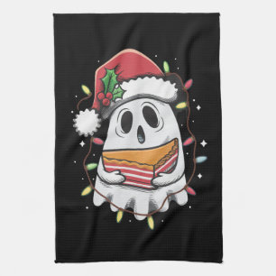 Weihnachten Süßer Geist Weihnachtsmann Party Xmas Geschirrtuch