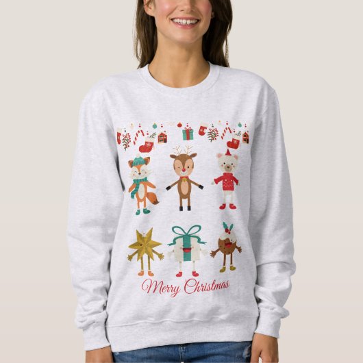 Weihnachten Sweatshirt (Vorderseite)