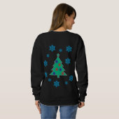 Weihnachten Sweatshirt (Schwarz voll)