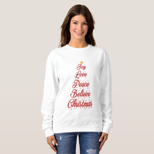 Weihnachten Sweatshirt (Vorne ganz)
